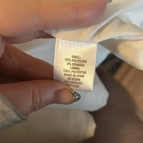 Roz & Ali Cream & Gold Blazer - 12 - Picture 6 of 6